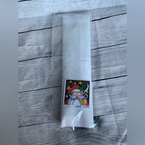 Christmas Santa Claus Diamond Painting Kit 30x30cm - Picture 6 of 6